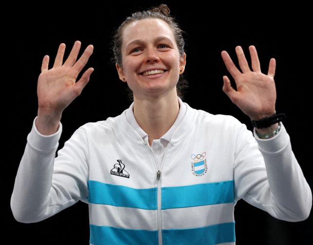 Isabel Di Tella ganó el oro en esgrima en los Juegos Suramericanos y reveló su cábala.