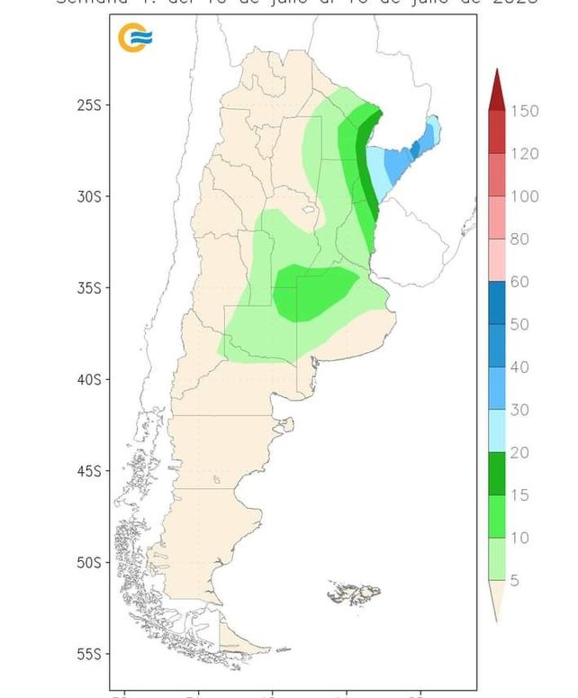 Clima y agro: Vuelven las lluvias y el frío