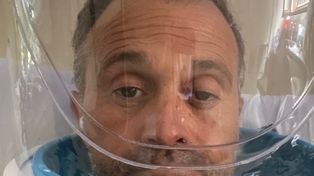 Sergio Lapegüe pidio ayuda a los santos del cielo en un posteo en Instagram