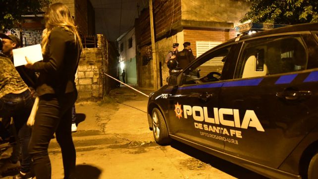 Alem al 4000. En el pasillo