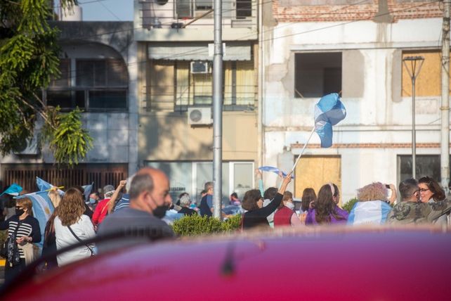 Videos y fotos: Banderazo contra el gobierno nacional