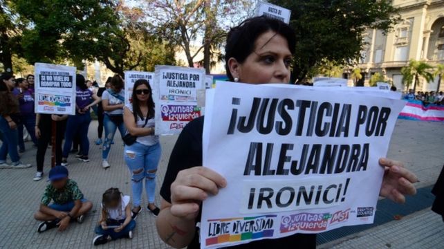 El gobierno de Santa Fe será querellante en el juicio por el transfemicidio de Alejandra Ironici