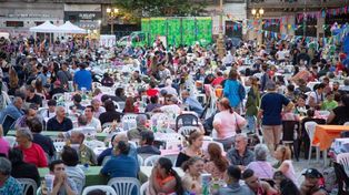 Grabois celebró la Navidad junto a 4 mil personas en situación de calle frente al Congreso