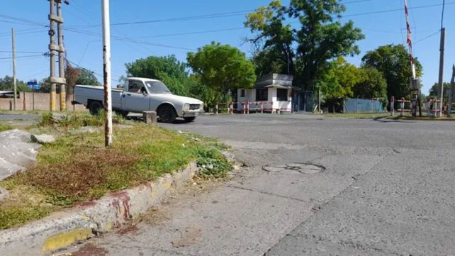 El lugar donde fue asesinado brutalmente Gustavo Gutiérrez.&nbsp;