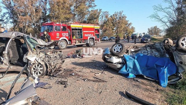 Siniestro fatal en la ruta nacional 34 a la altura de Rafaela.&nbsp;