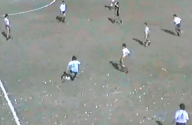 Carlovich en acci&oacute;n.