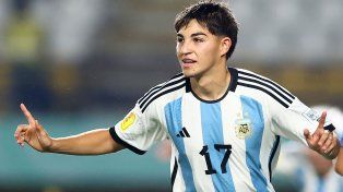 Valentino Acuña, el citado de Newells para la selección argentina sub-20 que irá al Sudamericano.