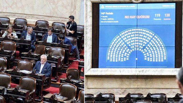 La sesión para tratar cambios en la movilidad jubilatoria fracasó. Pedro Galimberti dio quórum y Francisco Morchio faltó