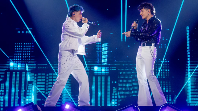 Luck Ra y Nicolás Behringer la rompieron en la gala final de La Voz Argentina.