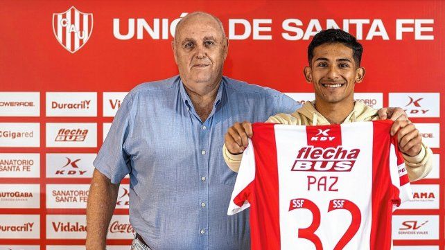 Unión informó la extensión de contrato con Nicolás Paz