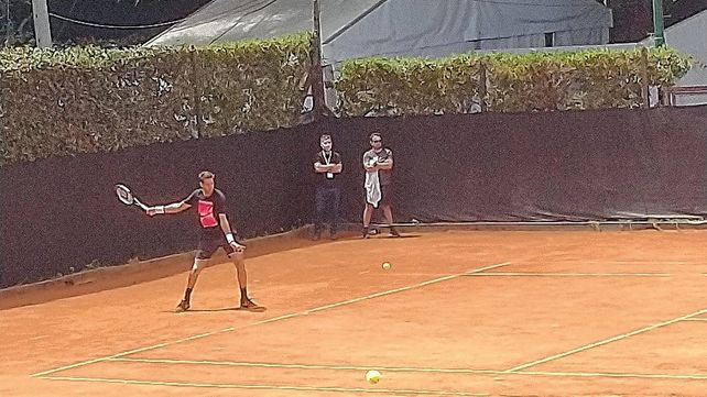 Del Potro entrenó previo al debut en el Argentina Open