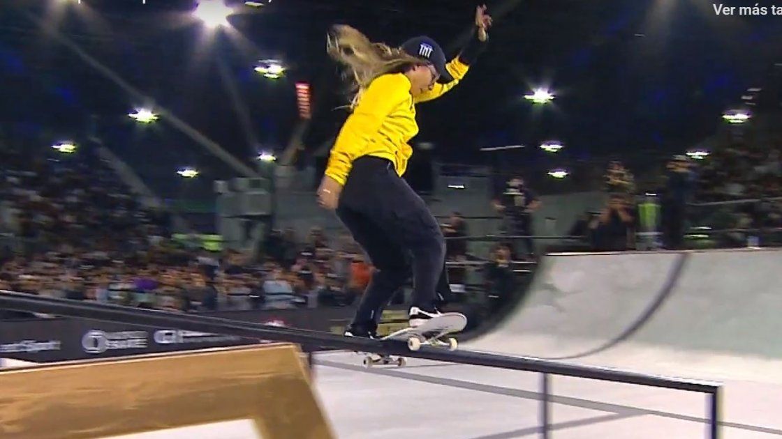 Pamela Rosa ganÃ³ el campeonato mundial de skate