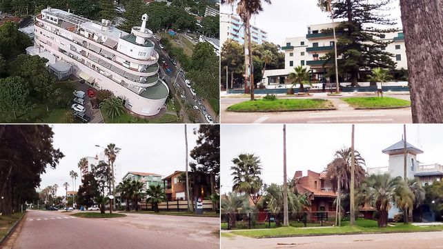 La Rambla con sus edificios emblemáticos como&nbsp; Planeta Palace Hotel con forma de barco
