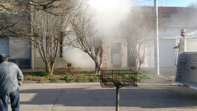 Padre e hija murieron por inhalación de monóxido de carbono en un incendio