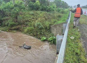 Monitoreo hídrico en Santa Fe tras el récord de lluvias en el norte: el río Salado muestra una leve baja tras el pico de crecida