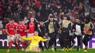 El arquero del Benfica hizo historia