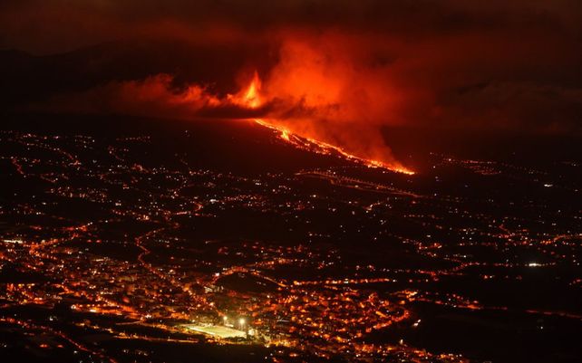 La erupción del volcán de La Palma en imágenes