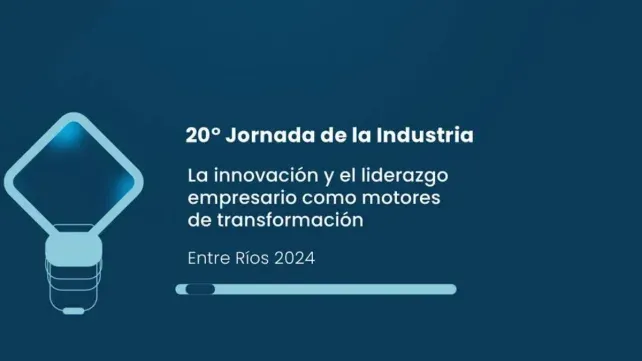 Se realiza este jueves la 20° Jornada de la Industria de la UIER bajo el lema La innovación y el liderazgo empresario como motores de transformación.