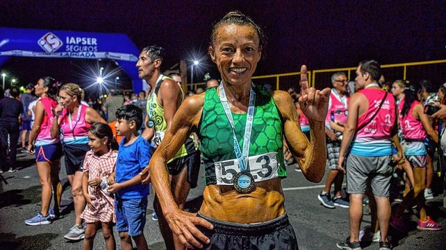 En Paraná se corrió con éxito la Carrera Nocturna