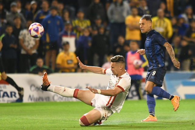 Final del partido: Central lo pudo empatar al final con un gol del Chipi Frías
