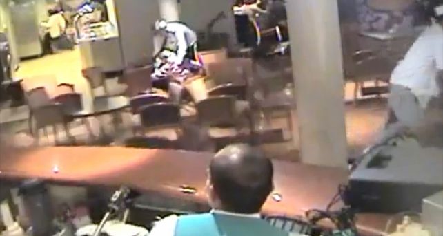 Las impactantes im&aacute;genes de un crucero en plena tormenta