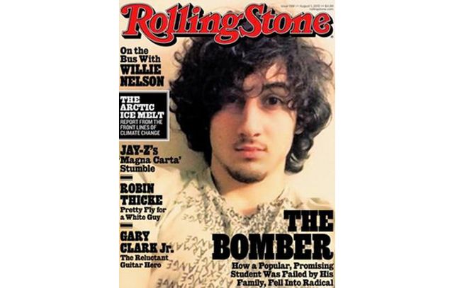 La tapa de la Rolling Stone que en breve estará a la venta y ya levantó polémica.