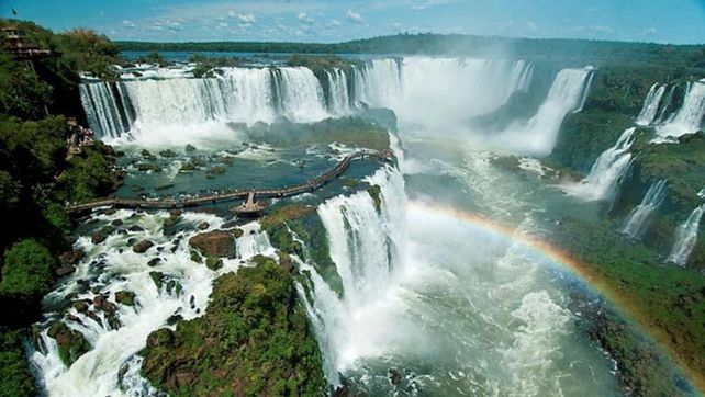 La postal habitual del parque nacional.