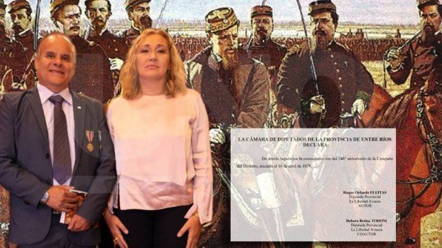 Campaña al Desierto: repudian proyecto reivindicatorio de diputados libertarios. Esto excede la provocación. Reivindica el genocidio fundante del Estado