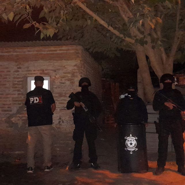 Los operativos se hicieron en varias localidades