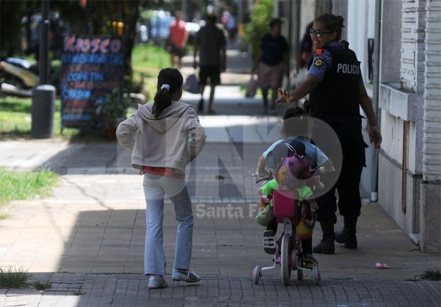 Rendición. Mañana en la vecinal Centenario se darán a conocer los resultados del accionar en el barrio / Foto: Juan Manuel Baialardo - Uno Santa Fe