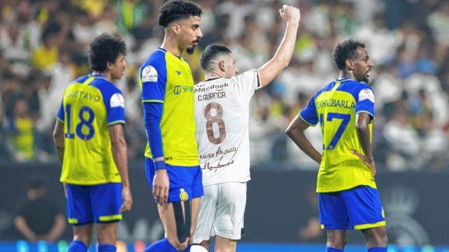 Al Shabab de Guanca no pudo ante Al Nassr de Ronaldo