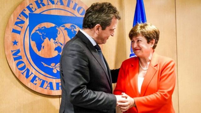 El ministro de Economía se reunió en varias oportunidades con la titular del FMI.