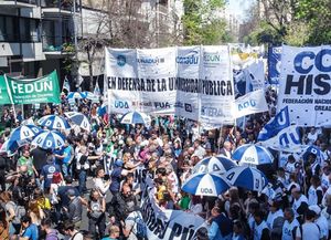 Paro Universitario: las dos Conadu reclaman la Ley de Financiamiento Universitario