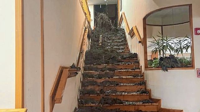 Alud en un hotel en Bariloche: hay un muerto y tres heridos