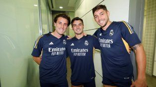 Real Madrid regresó al trabajo con tres caras nuevas