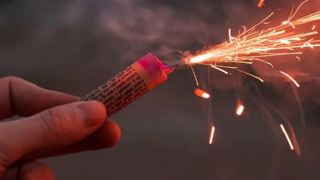 La utilización de pirotecnia está prohibida en Rosario.