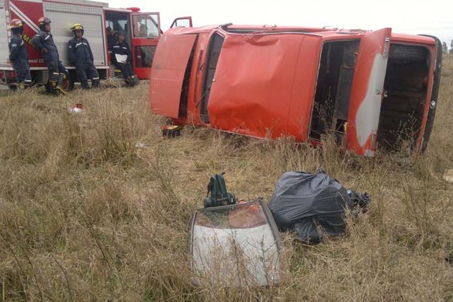 Siete heridos tras un accidente en la Ruta 12