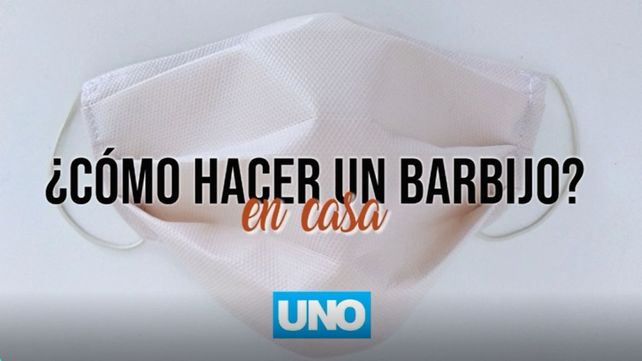 UNO te enseña a hacer un barbijo sencillo y económico
