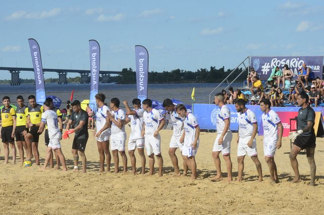 Fútbol playa: comenzó la Playa Olímpica y Argentino vapuleó a Boca en la arena de La Florida
