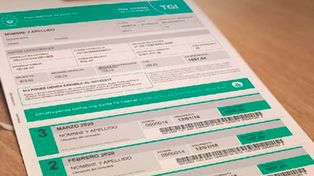 Algunas boletas de la TGI llegaron con un aumento anual del 200 por ciento