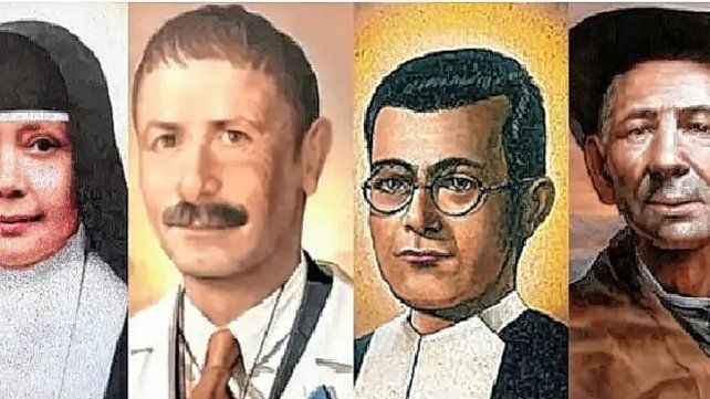 Santos. Argentinos que figuran en la Delegación Episcopal para la Causa de los Santos.