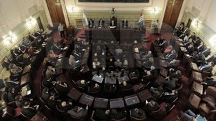 Halagos oficialistas y reparos  de la oposición al discurso