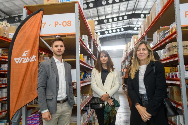 Germán Jasinsky, Elina Martínez y  Eugenia Giovannoni