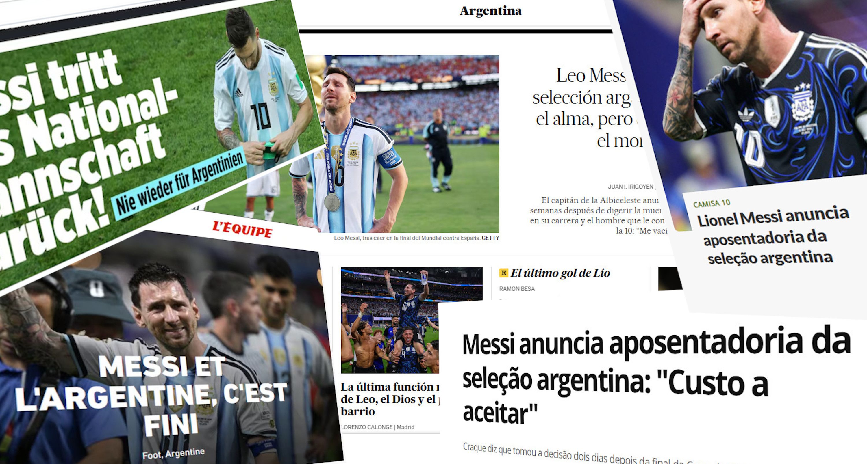 La Capital | El fin de una era: medios de todo el mundo se hicieron eco del anuncio de Messi
