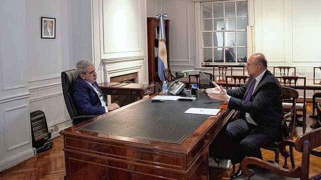 El gobernador Omar Perotti se reunió con el nuevo ministro de Seguridad