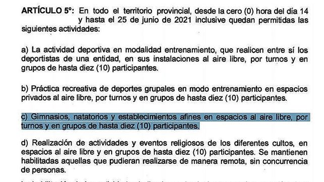 ¿Qué pasará el lunes con las actividades dentro de los gimnasios de la ciudad? ¿Qué pasará el lunes con las actividades dentro de los gimnasios de la ciudad?