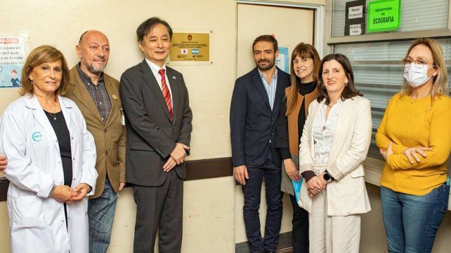 La Embajada de Japón donó equipamiento al San Martín
