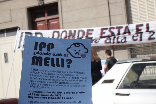 Búsqueda. El hijo varón de los militantes Negro y Valenzuela