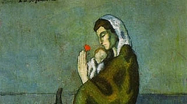 Picasso pintó una obra sobre un diario