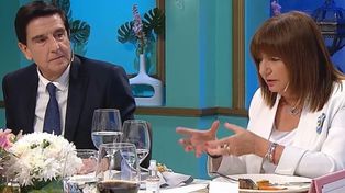 Bullrich y Melconian dijeron  a Mirtha que los audios son una campaña sucia